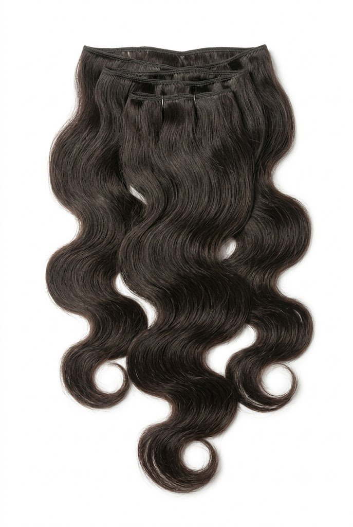 Natural Wavy Sew-In Human Hair Extensions