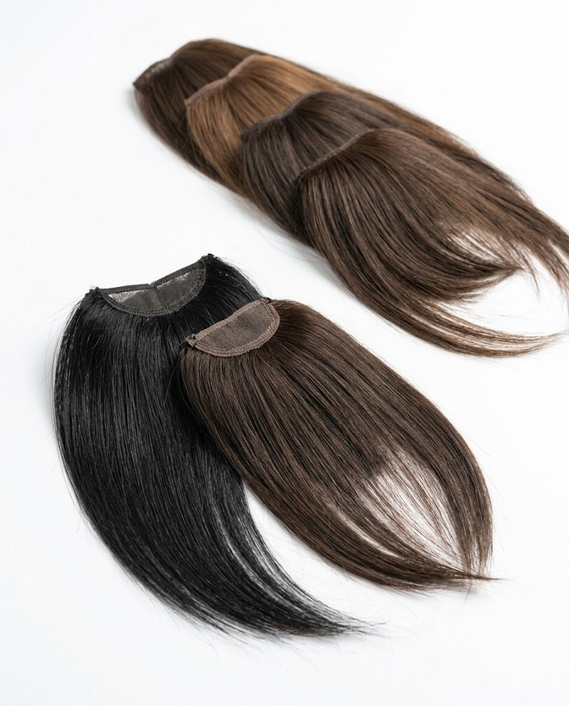 Natural Human Hair Front Bangs